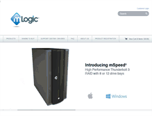 Tablet Screenshot of mlogic.com